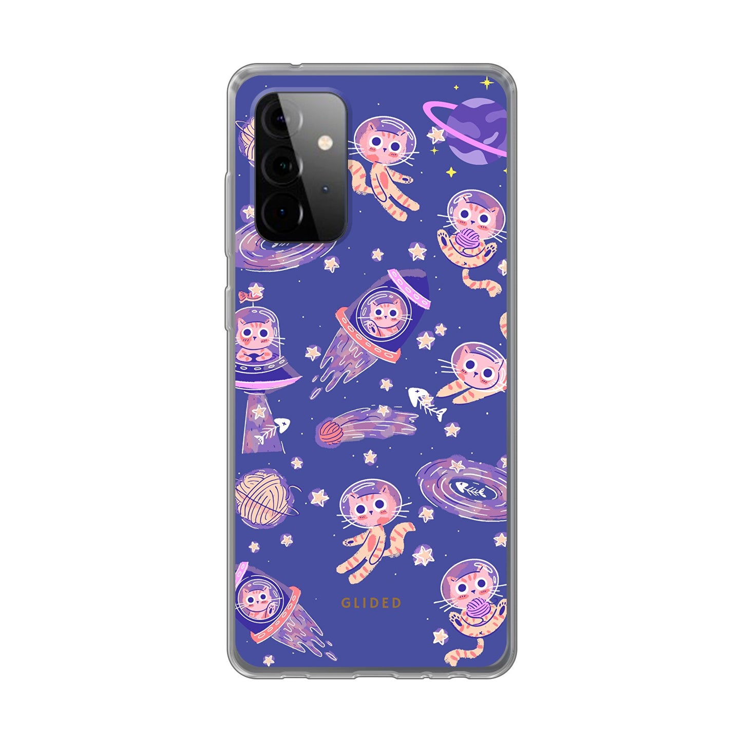 Space Cat - Samsung Galaxy A72 5G Handyhülle Tough case