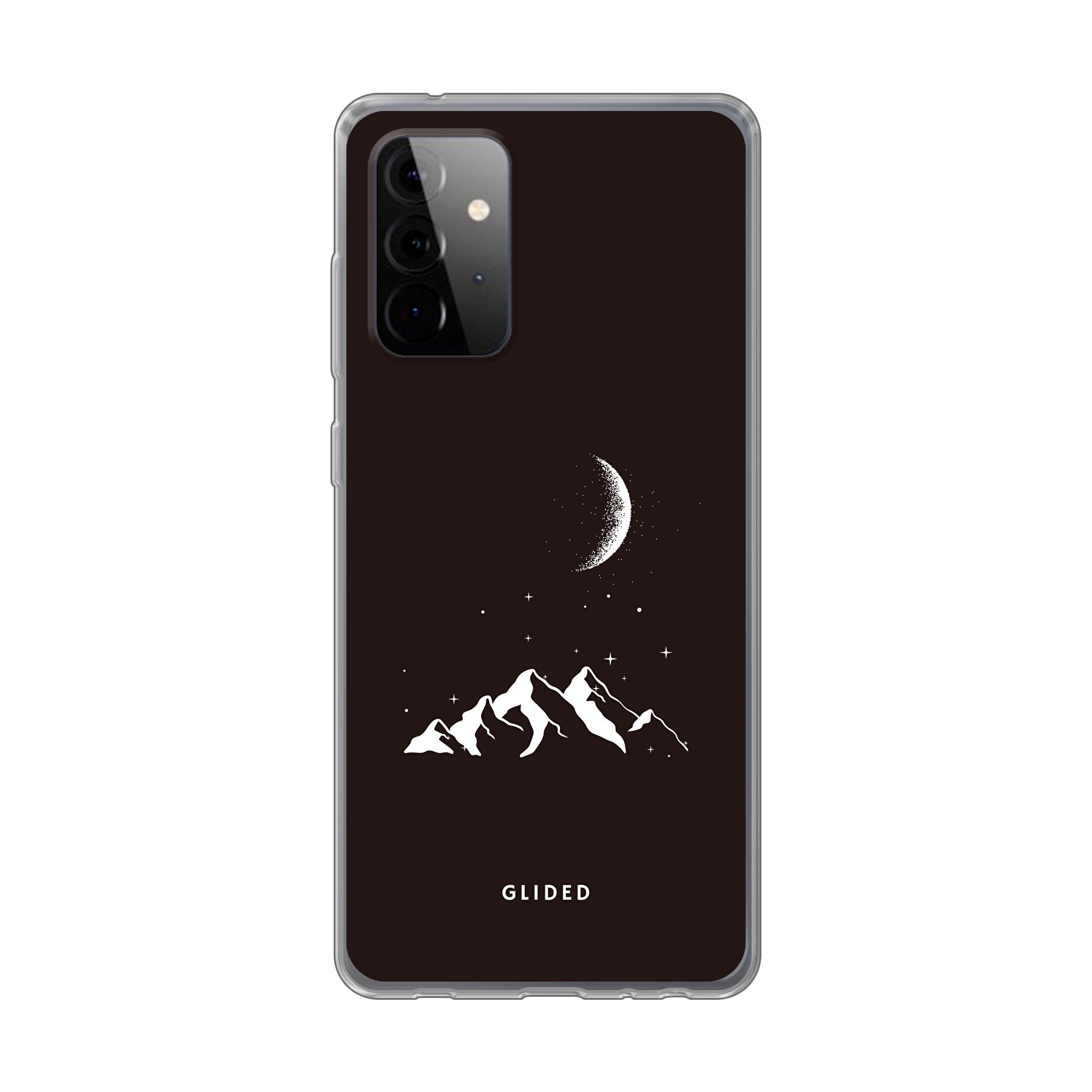 Midnight Peaks - Samsung Galaxy A72 Handyhülle Soft case