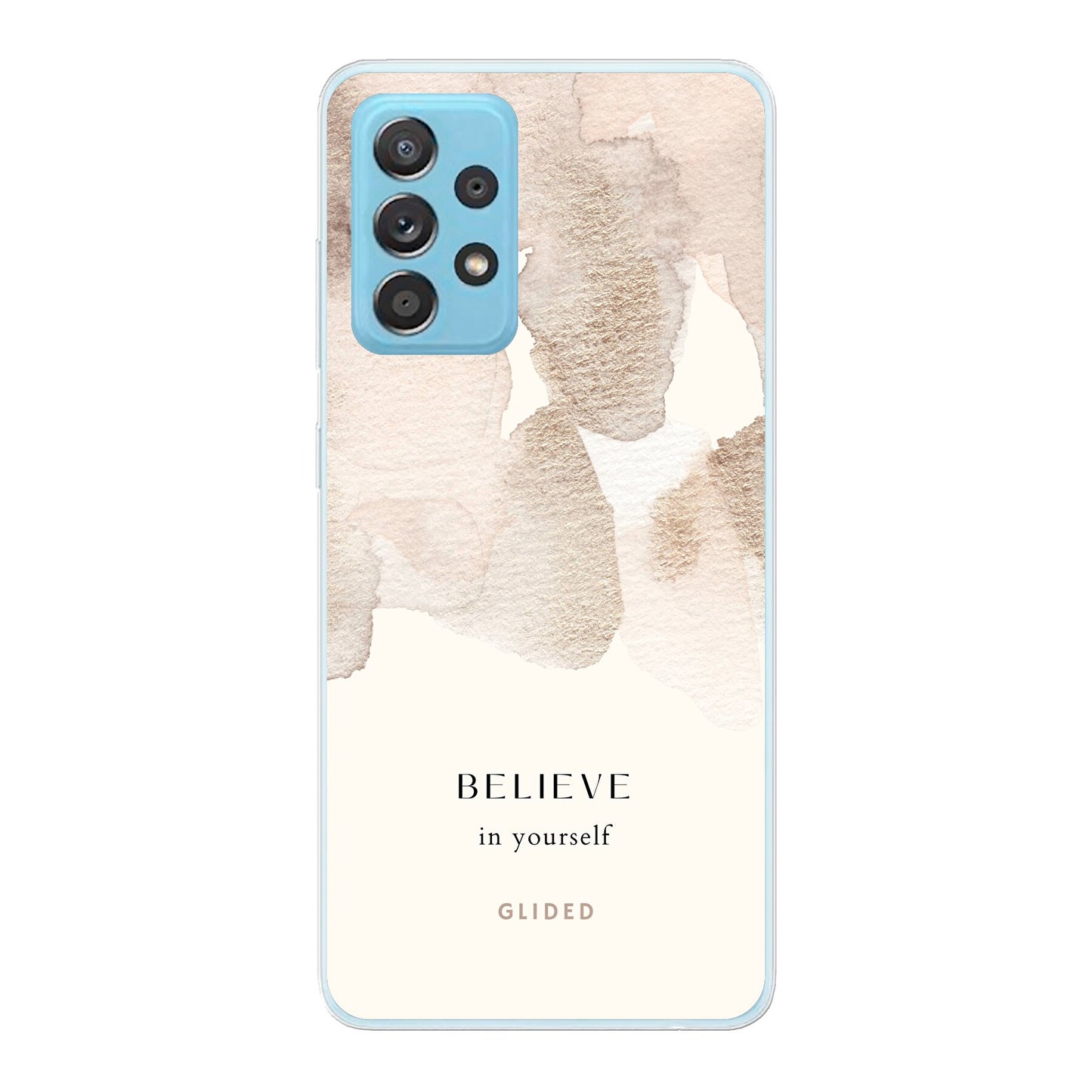 Believe in yourself - Samsung Galaxy A73 5G Handyhülle Soft case