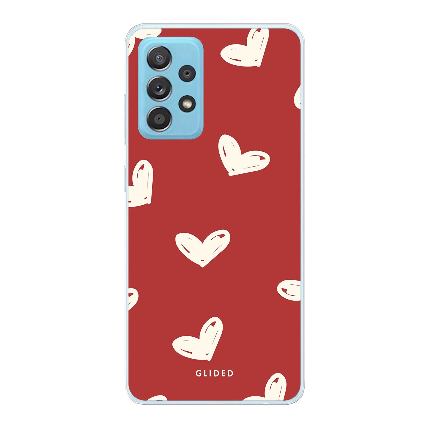 Red Love - Samsung Galaxy A73 5G - Soft case