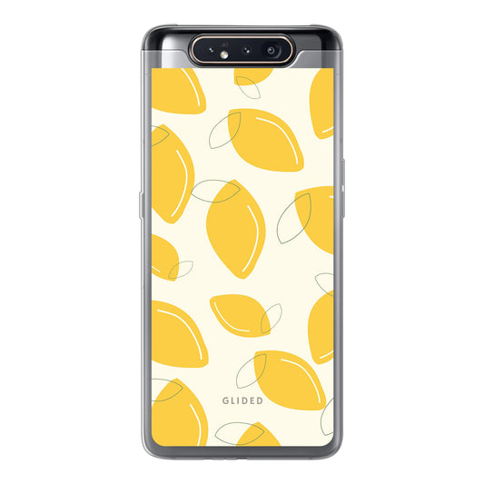 Abstract Lemon - Samsung Galaxy A80 - Soft case