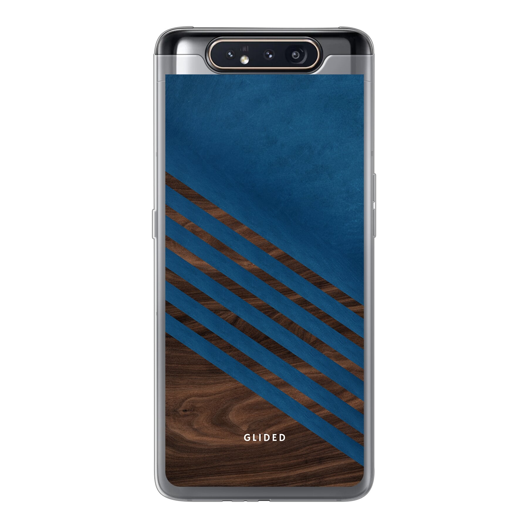 Blue Wood - Samsung Galaxy A80 Handyhülle Soft case