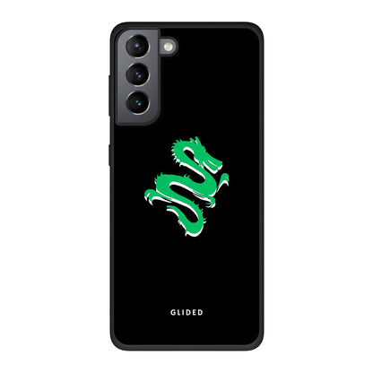 Emerald Dragon - Samsung Galaxy S10 Handyhülle Biologisch Abbaubar