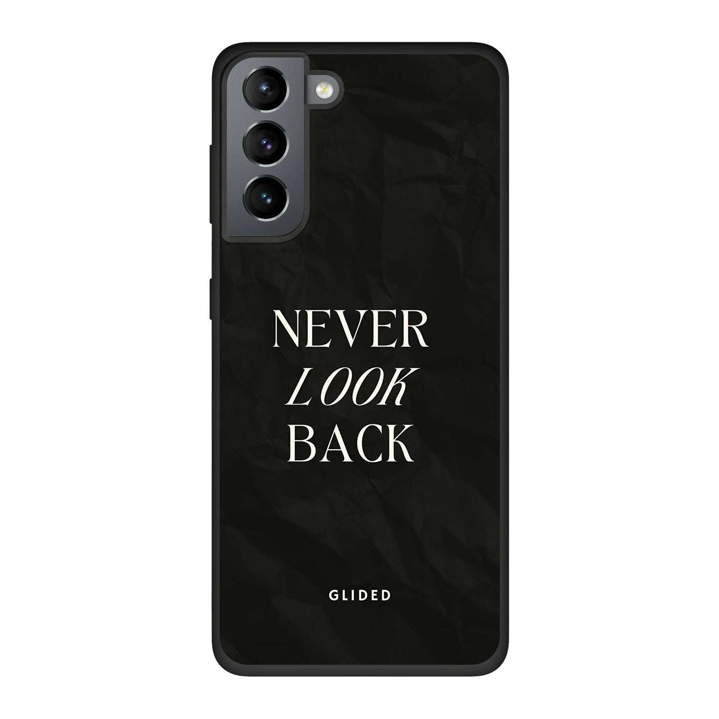 Never Back - Samsung Galaxy S10 Handyhülle Biologisch Abbaubar