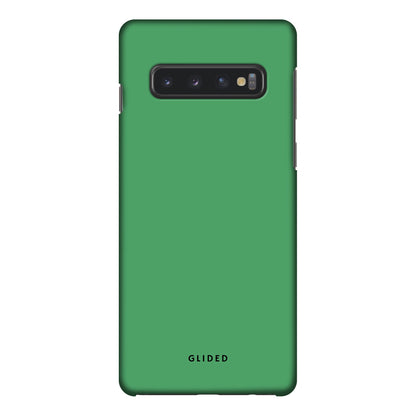 Green Elegance - Samsung Galaxy S10 Handyhülle Hard Case