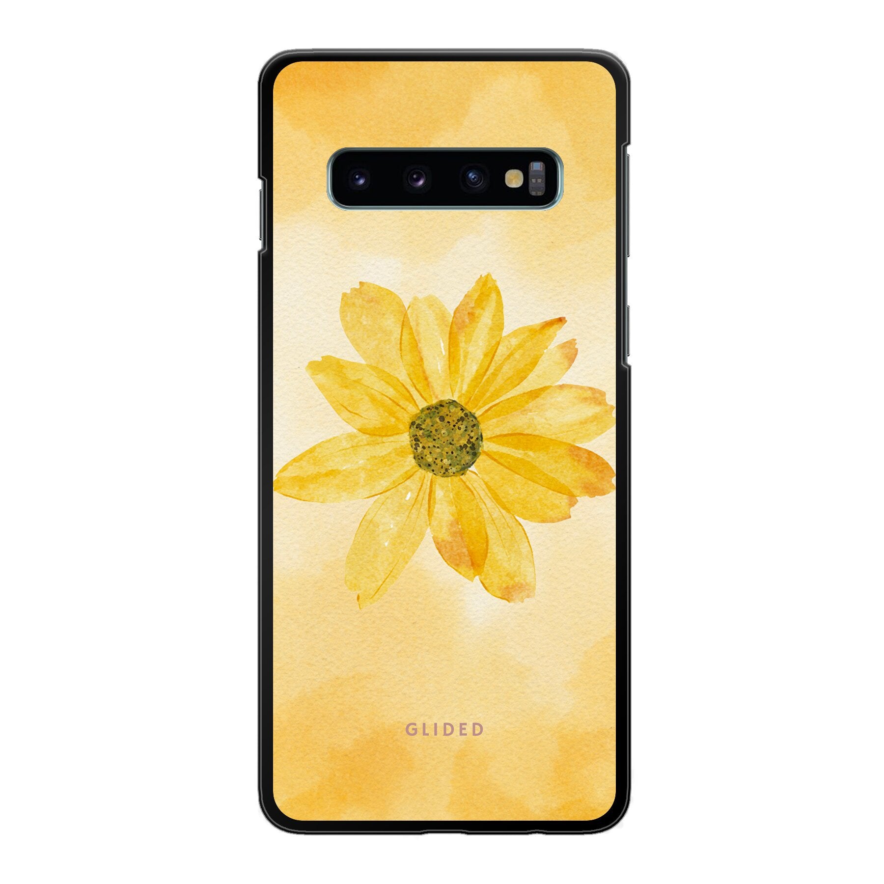 Yellow Flower - Samsung Galaxy S10 Handyhülle Hard Case