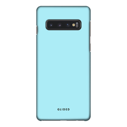 Turquoise Touch - Samsung Galaxy S10 Handyhülle Hard Case