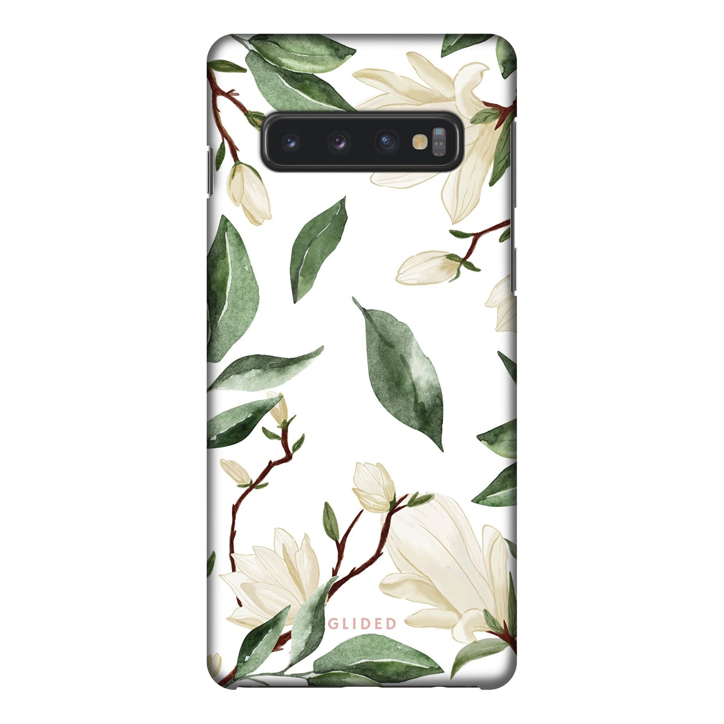 White Elegance - Samsung Galaxy S10 Handyhülle Hard Case