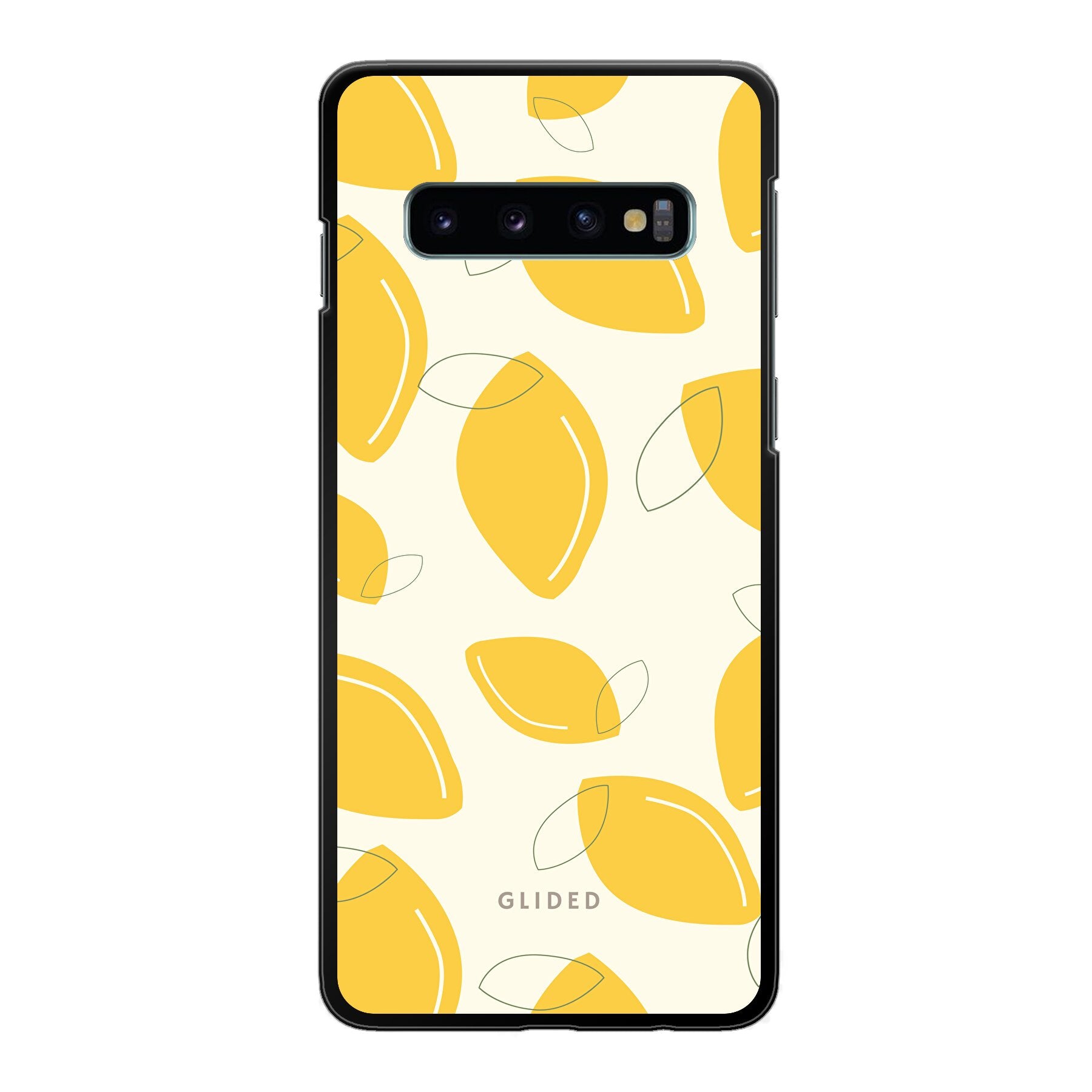 Abstract Lemon - Samsung Galaxy S10 - Hard Case