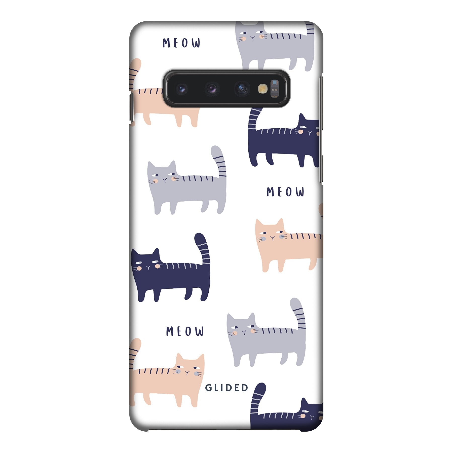 Purrfection - Samsung Galaxy S10 Handyhülle Hard Case