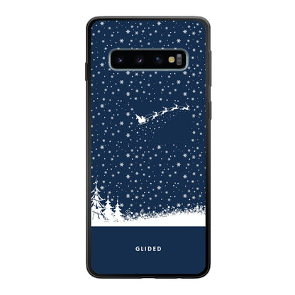 Flying Santa - Samsung Galaxy S10 Handyhülle Soft case