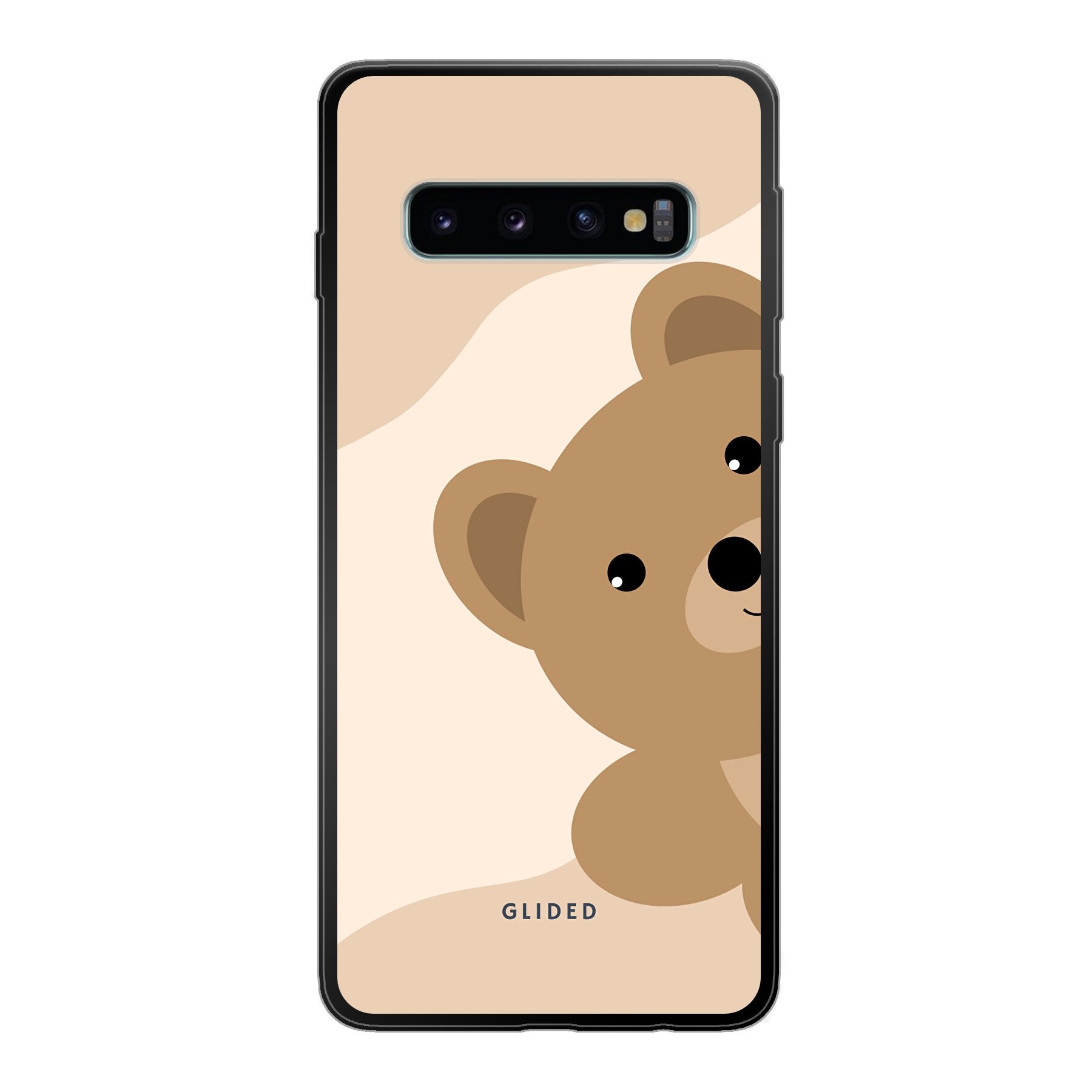 BearLove Left - Samsung Galaxy S10 Handyhülle Soft case