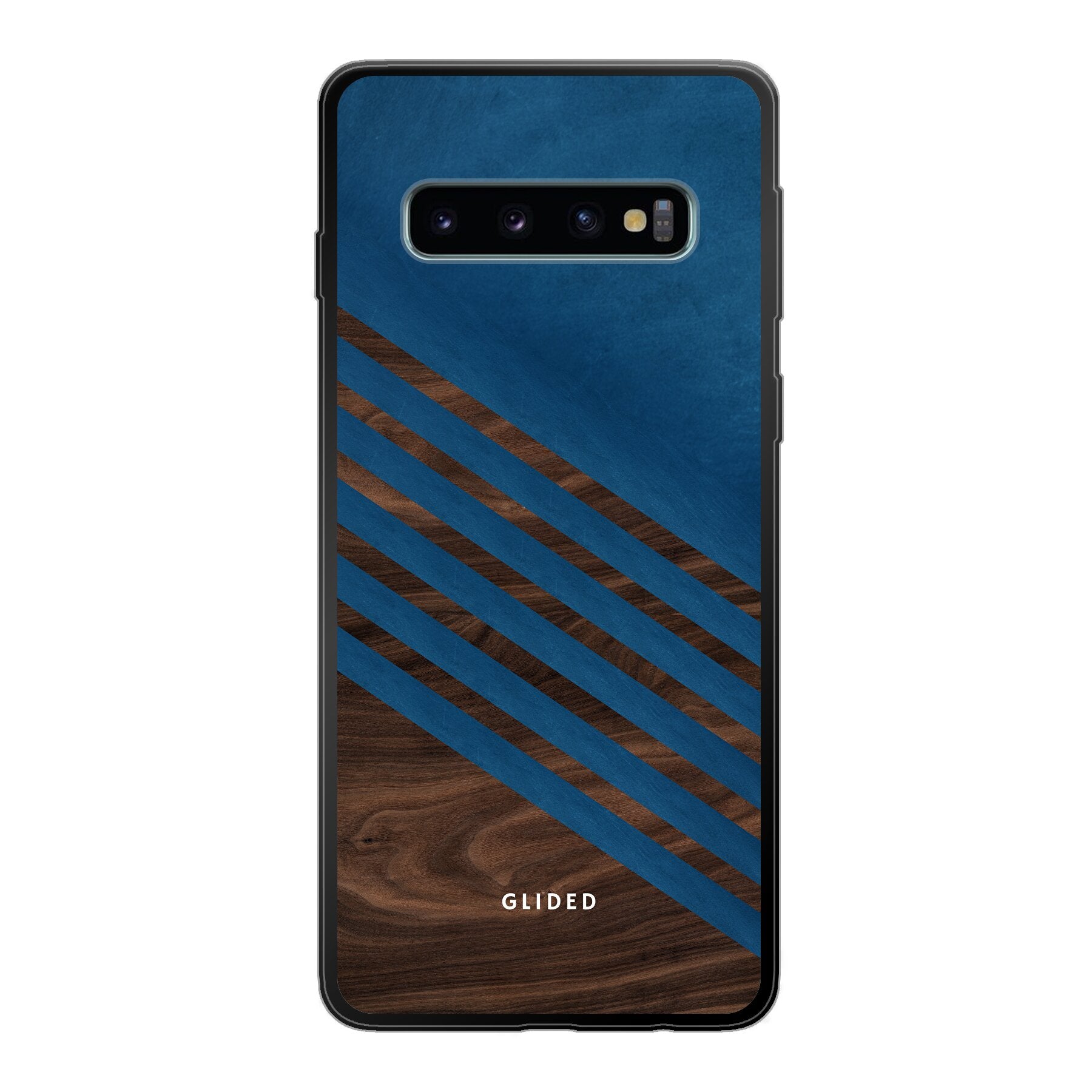 Blue Wood - Samsung Galaxy S10 Handyhülle Soft case