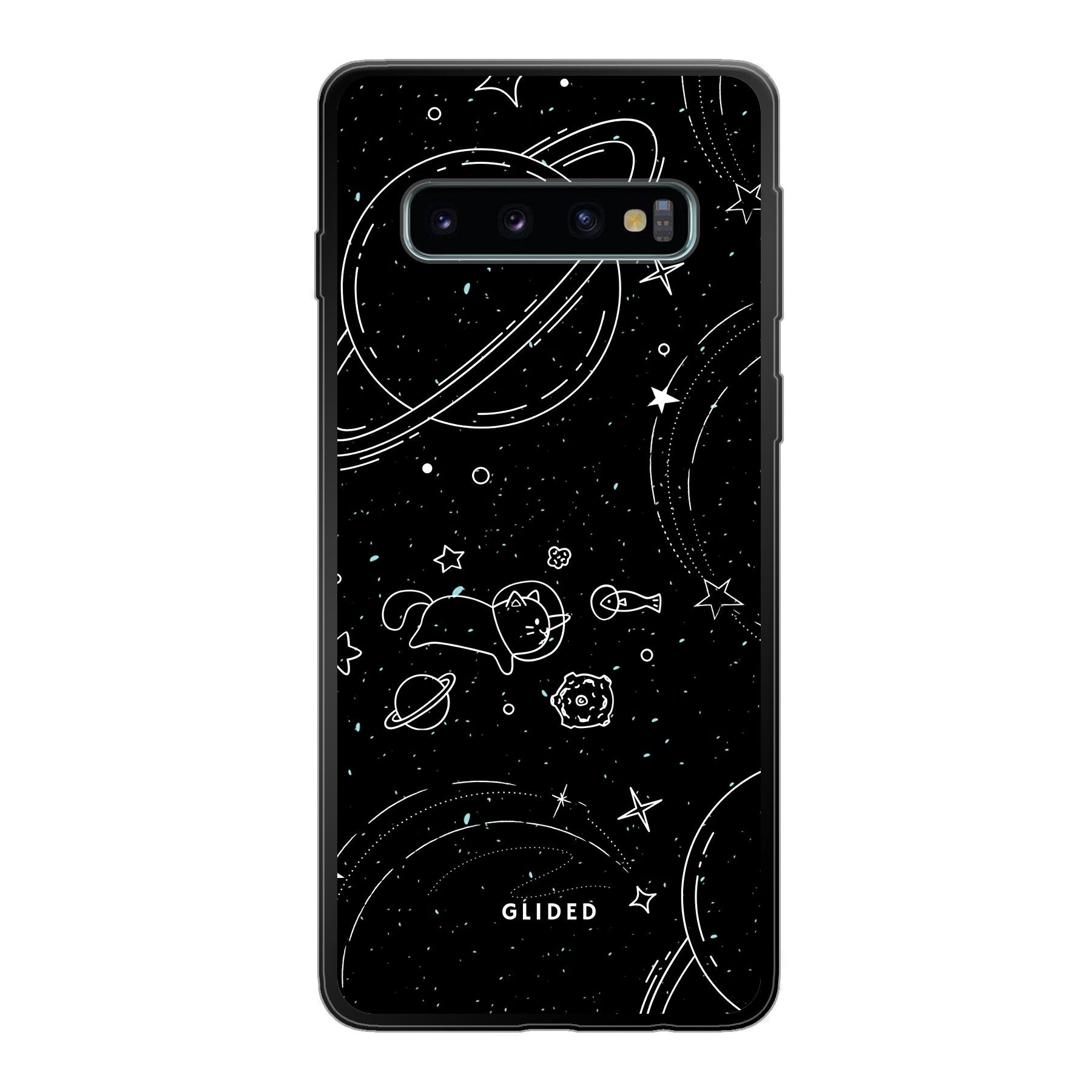 Cosmic Cat - Samsung Galaxy S10 Handyhülle Soft case