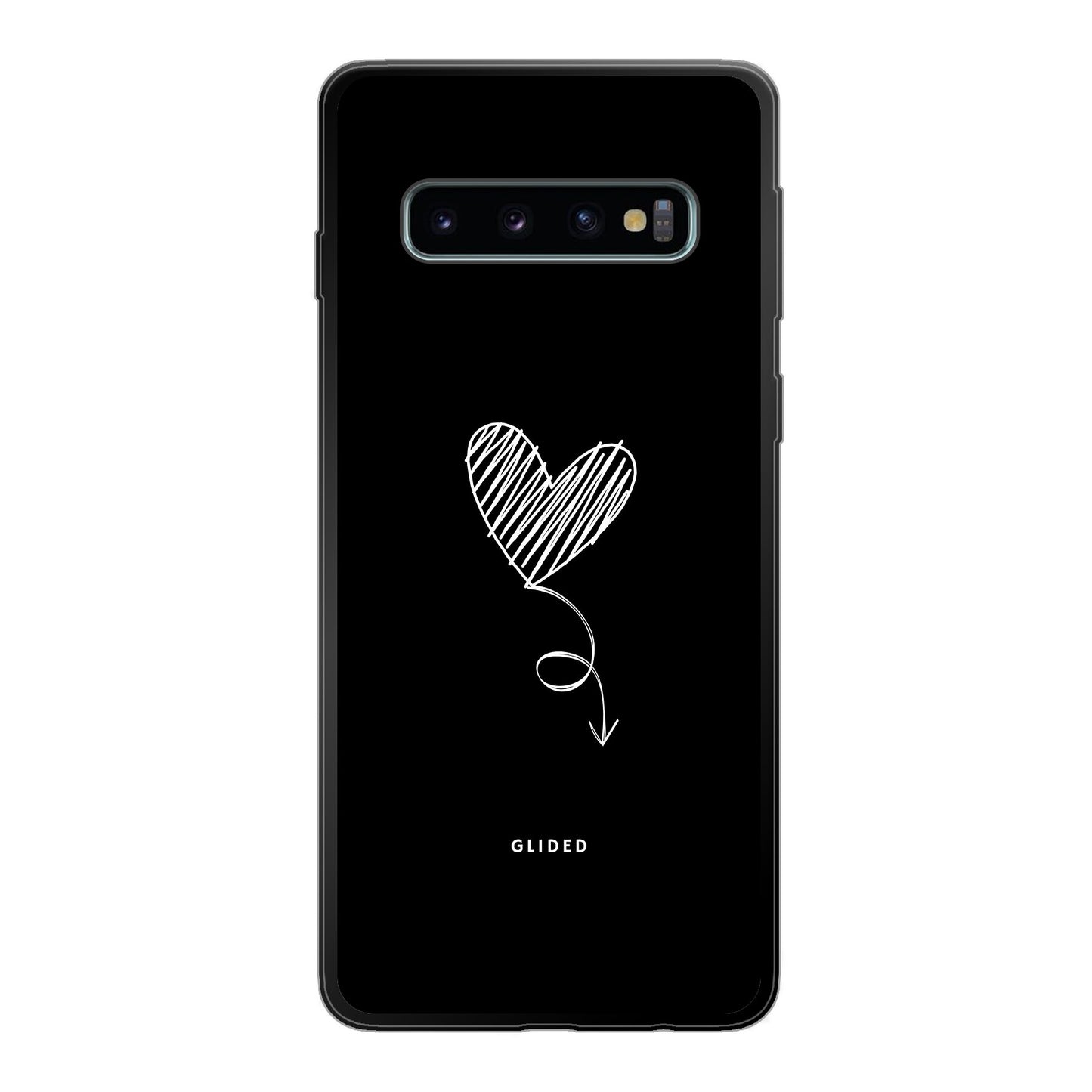 Dark Heart - Samsung Galaxy S10 Handyhülle Soft case