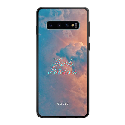 Think positive - Samsung Galaxy S10 Handyhülle Soft case