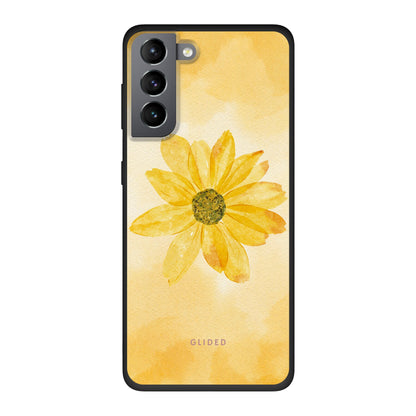 Yellow Flower - Samsung Galaxy S21 5G Handyhülle Biologisch Abbaubar