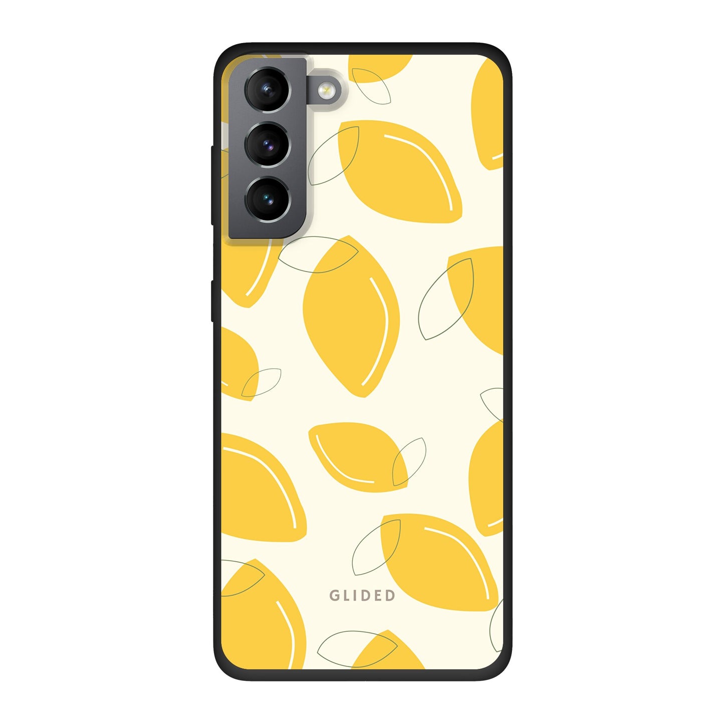 Abstract Lemon - Samsung Galaxy S21 5G - Biologisch Abbaubar