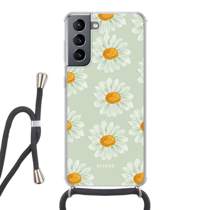 Daisy - Samsung Galaxy S21 5G Handyhülle Crossbody case mit Band