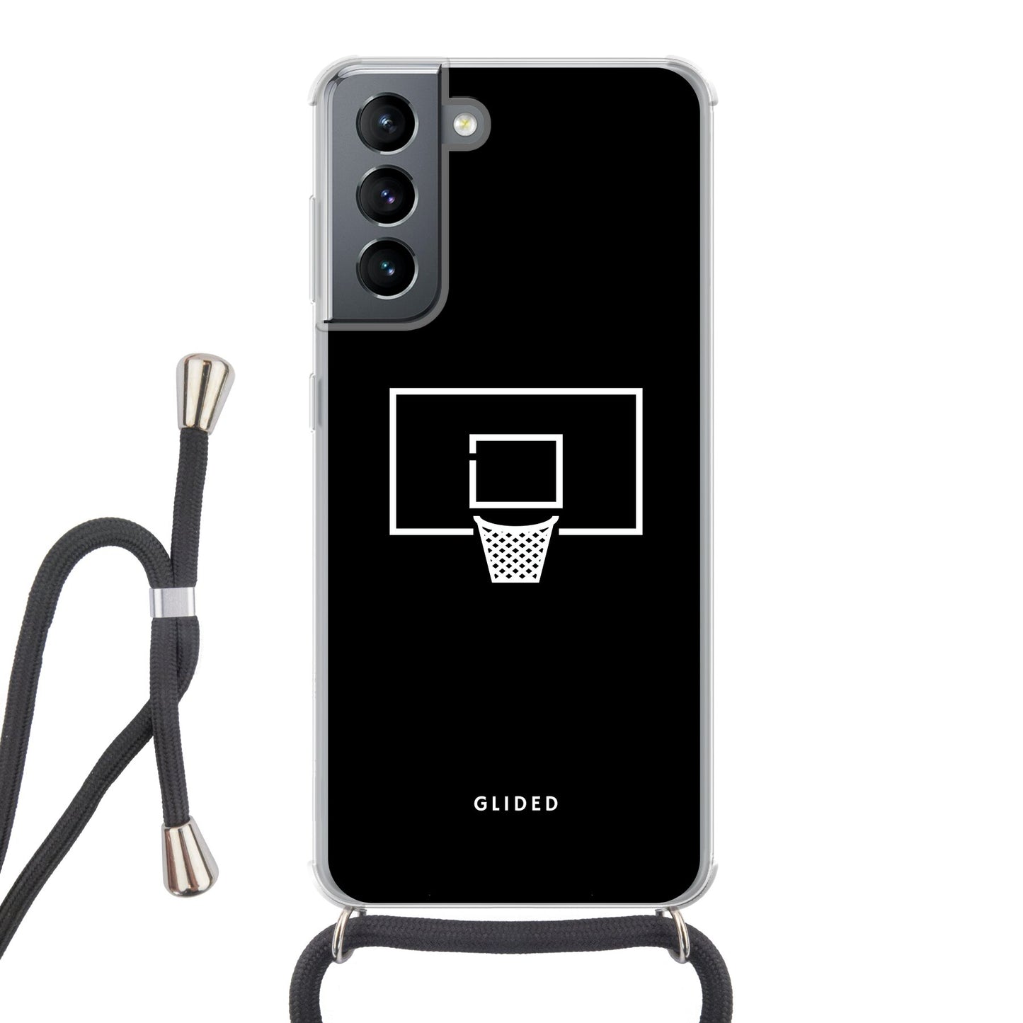 Basketball Fun - Samsung Galaxy S21 5G Handyhülle Crossbody case mit Band