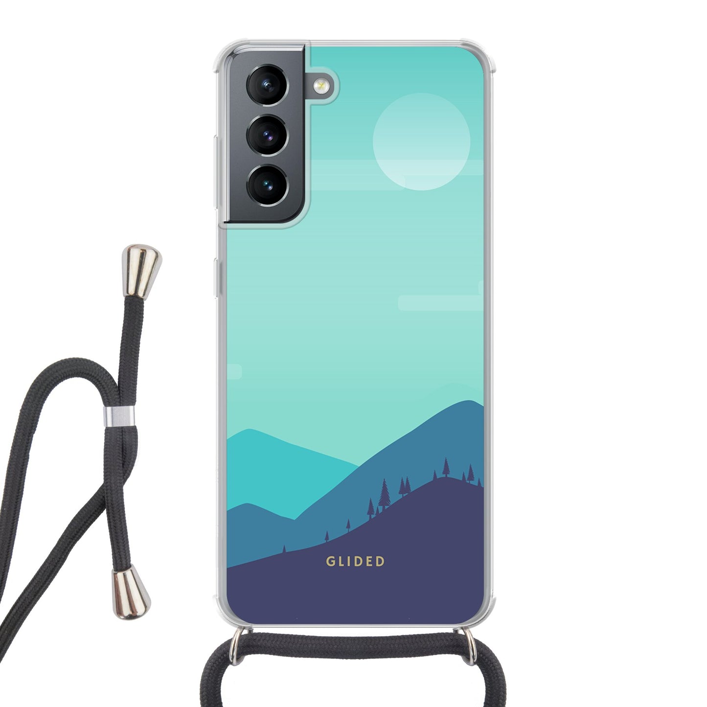 'Alpine' - Samsung Galaxy S21 5G Handyhülle Crossbody case mit Band