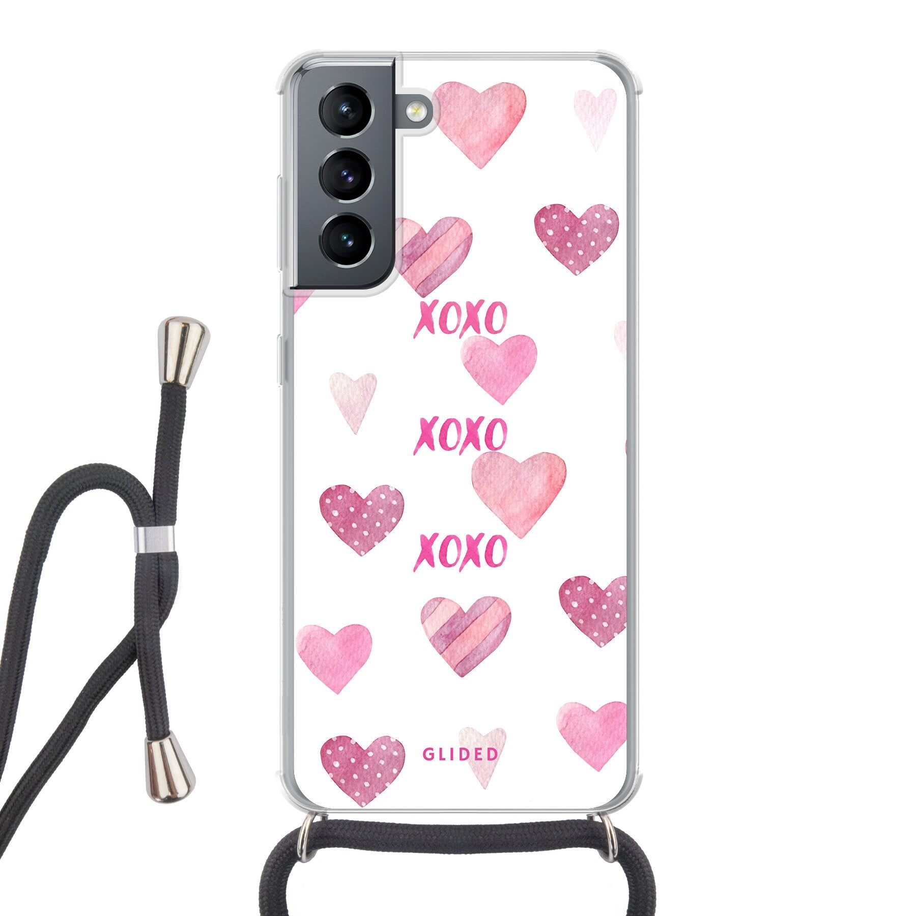 Xoxo - Samsung Galaxy S21 5G - Crossbody case mit Band