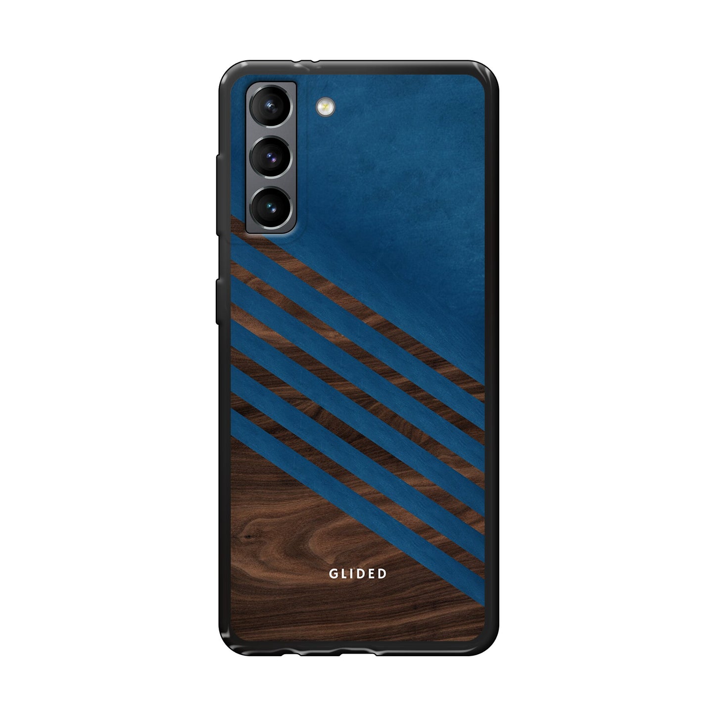 Blue Wood - Samsung Galaxy S21 5G Handyhülle Soft case