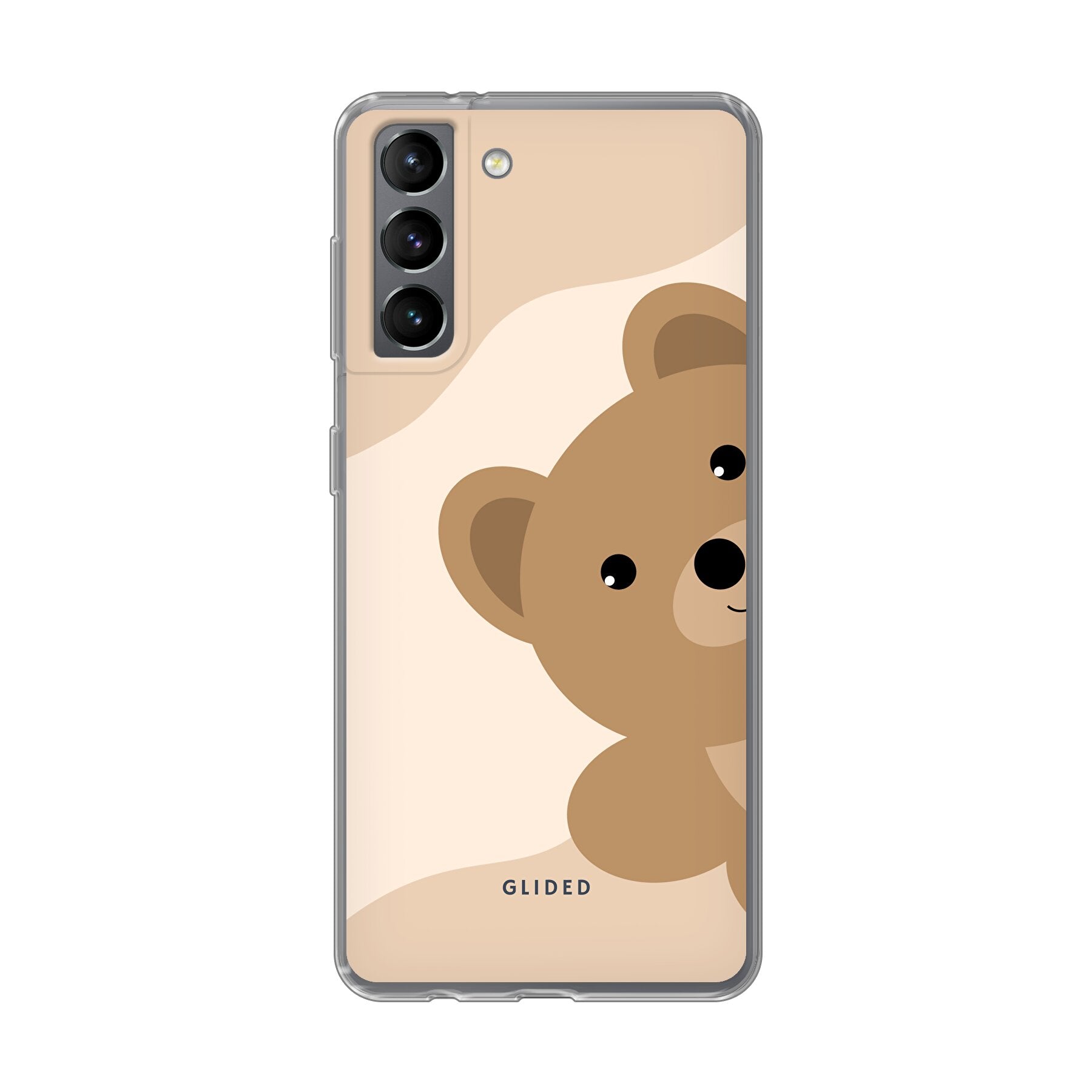 BearLove Left - Samsung Galaxy S21 5G Handyhülle Soft case