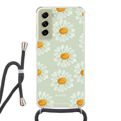 Daisy - Samsung Galaxy S21 FE Handyhülle Crossbody case mit Band