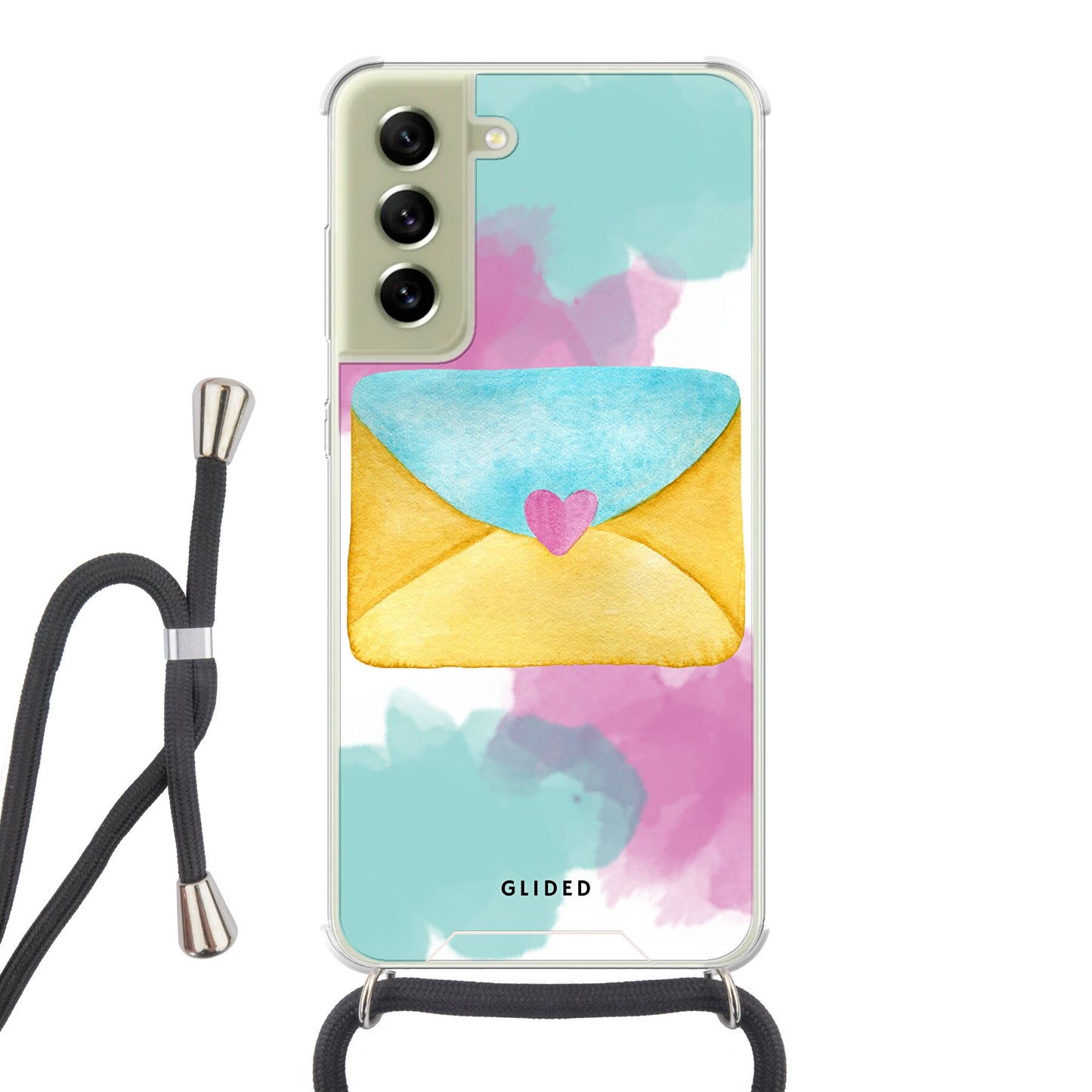 Envelope - Samsung Galaxy S21 FE - Crossbody case mit Band