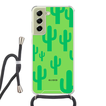 Cactus Spikes - Samsung Galaxy S21 FE - Crossbody case mit Band