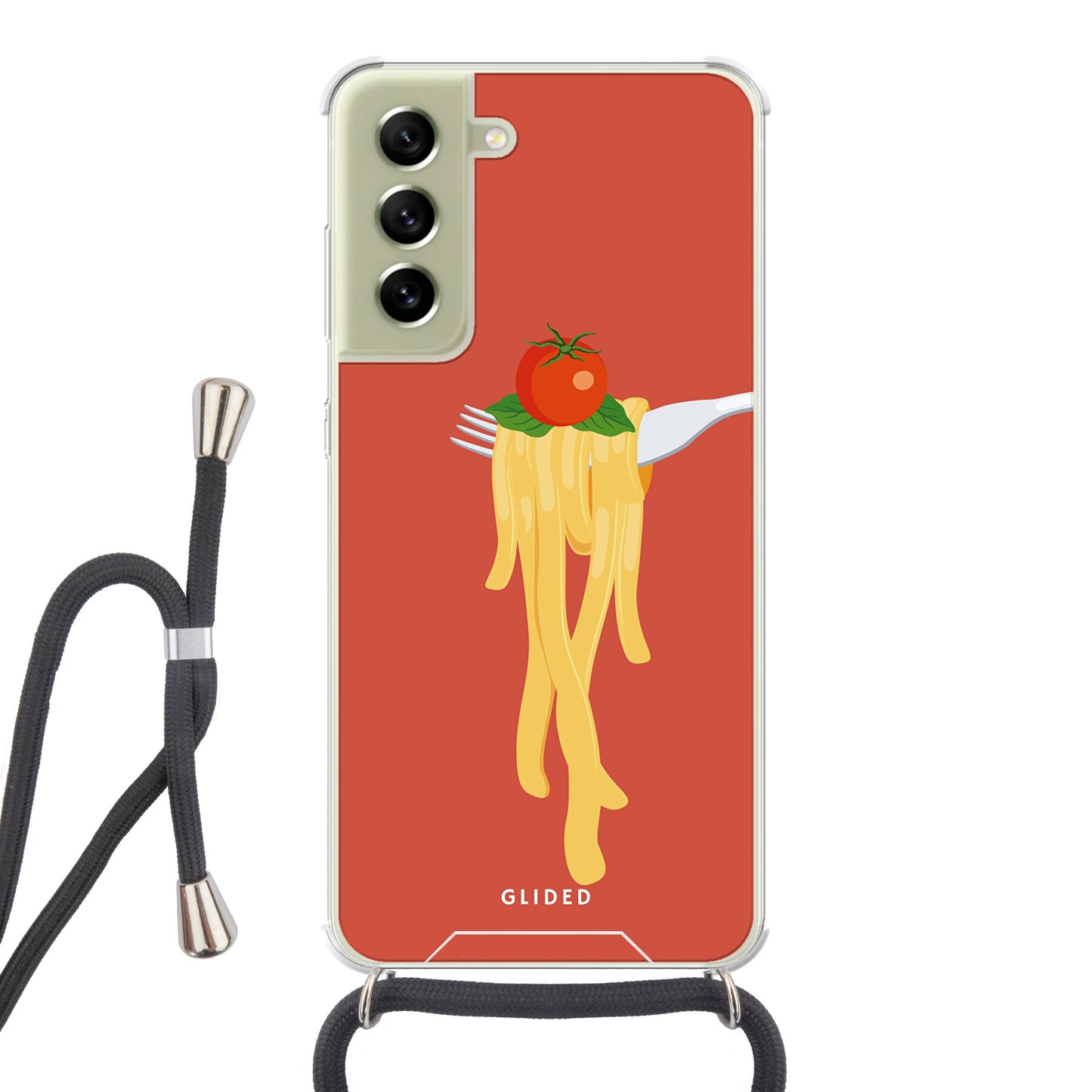 Pasta Paradise - Samsung Galaxy S21 FE - Crossbody case mit Band