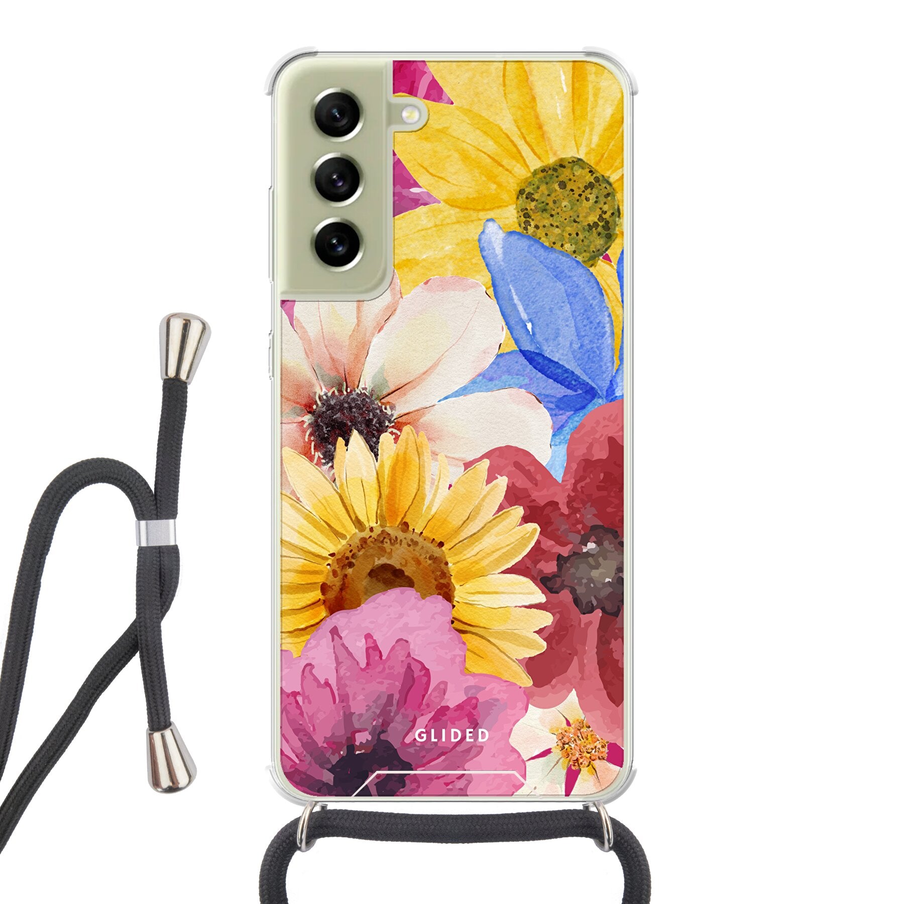 Bouquet - Samsung Galaxy S21 FE - Crossbody case mit Band