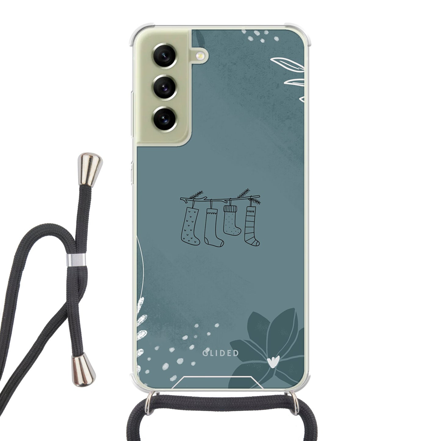 Cozy - Samsung Galaxy S21 FE Handyhülle Crossbody case mit Band