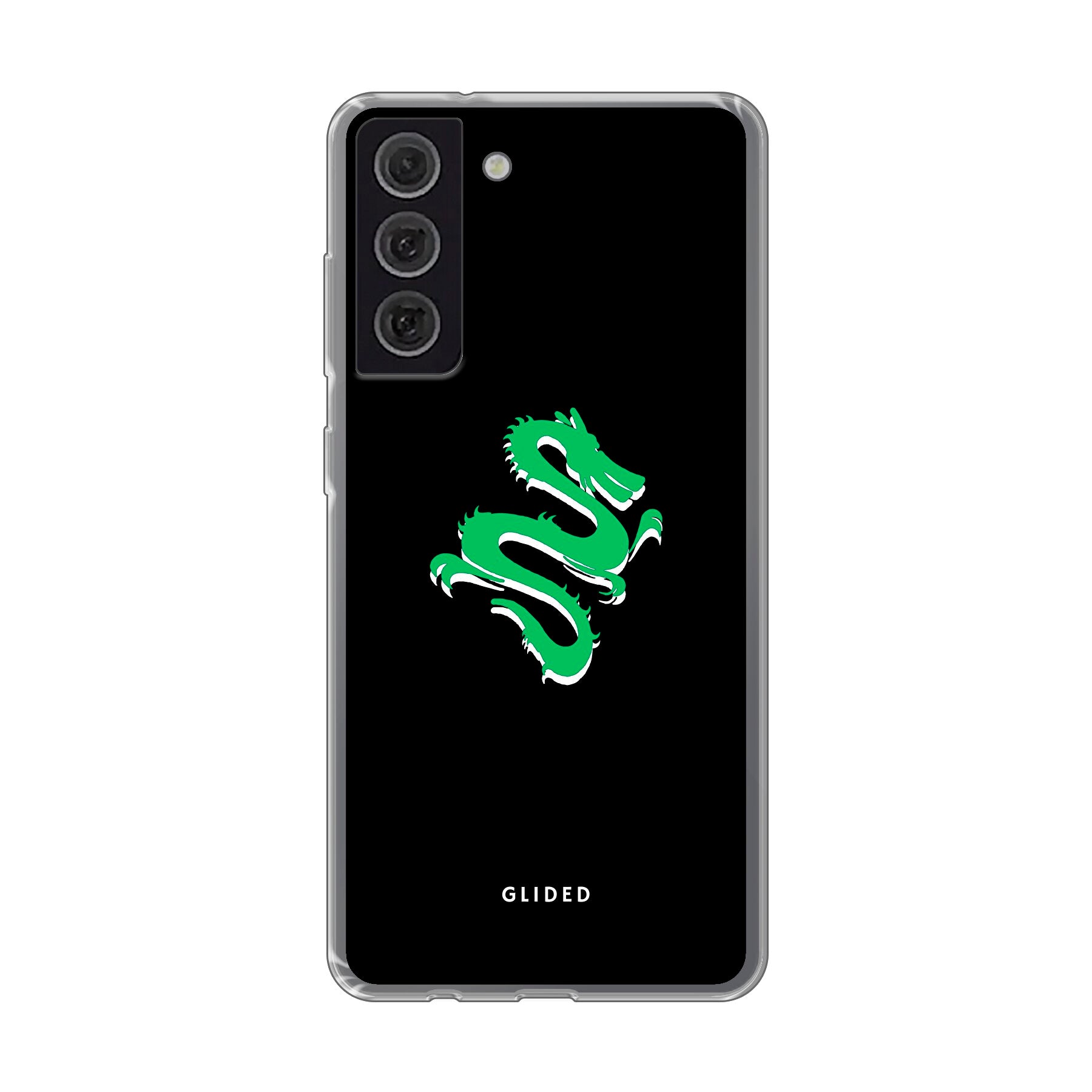 Emerald Dragon - Samsung Galaxy S21 FE Handyhülle Soft case