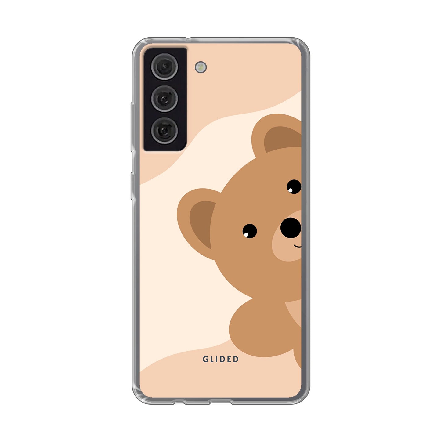 BearLove Left - Samsung Galaxy S21 FE Handyhülle Soft case