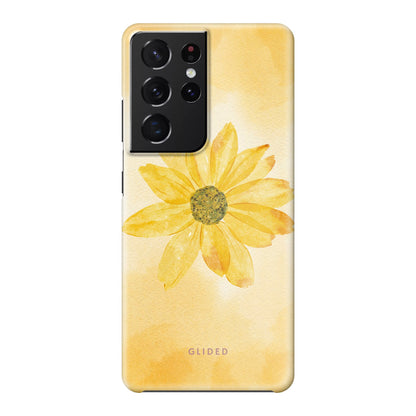 Yellow Flower - Samsung Galaxy S21 Ultra 5G Handyhülle Hard Case