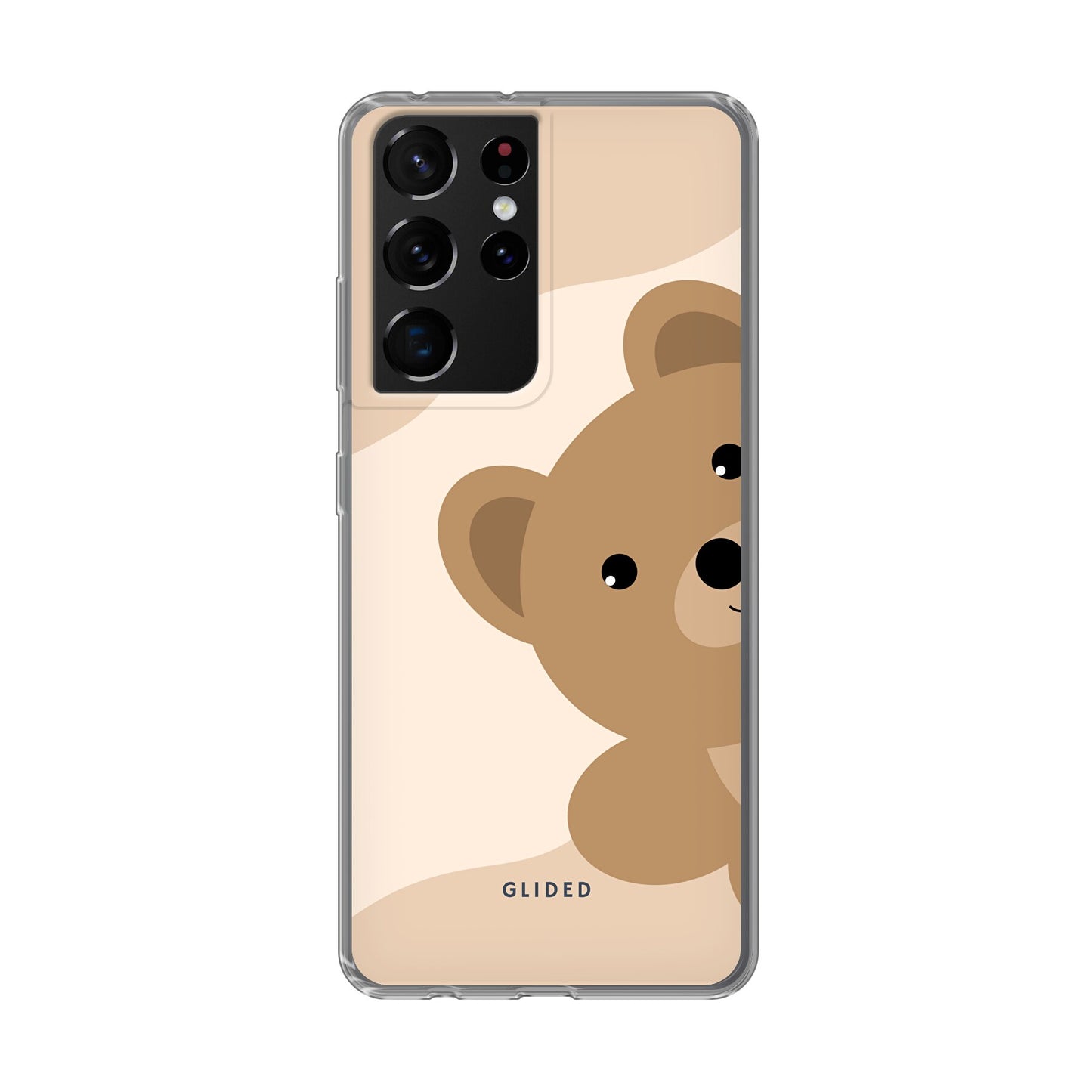 BearLove Left - Samsung Galaxy S21 Ultra 5G Handyhülle Soft case