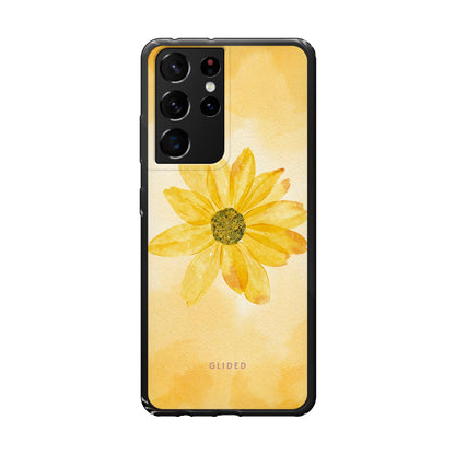 Yellow Flower - Samsung Galaxy S21 Ultra 5G Handyhülle Soft case