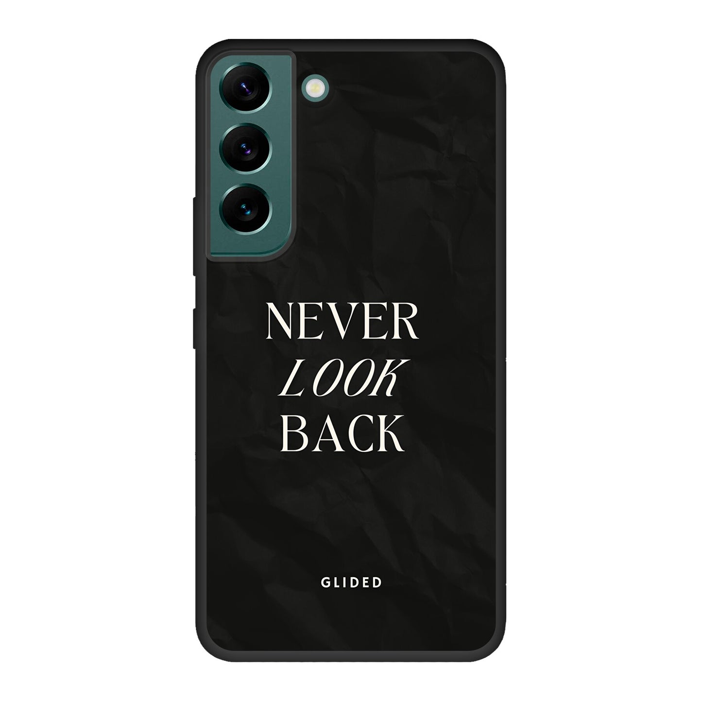 Never Back - Samsung Galaxy S22 Handyhülle Biologisch Abbaubar