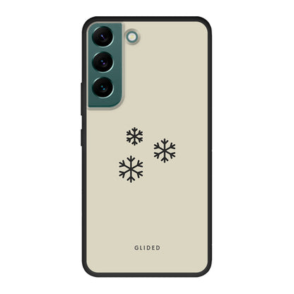 Snowflakes - Samsung Galaxy S22 Handyhülle Biologisch Abbaubar