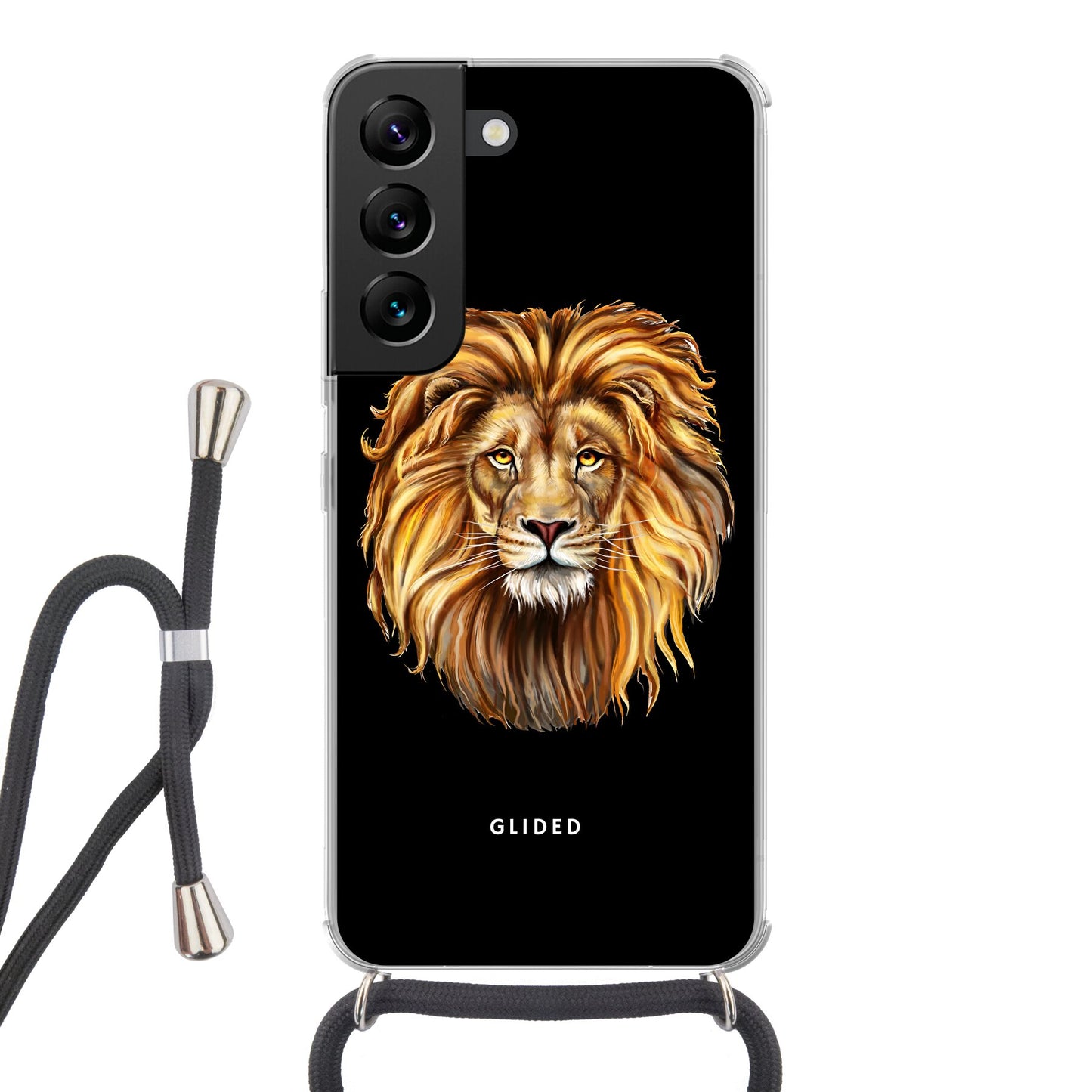 Lion Majesty - Samsung Galaxy S22 - Crossbody case mit Band