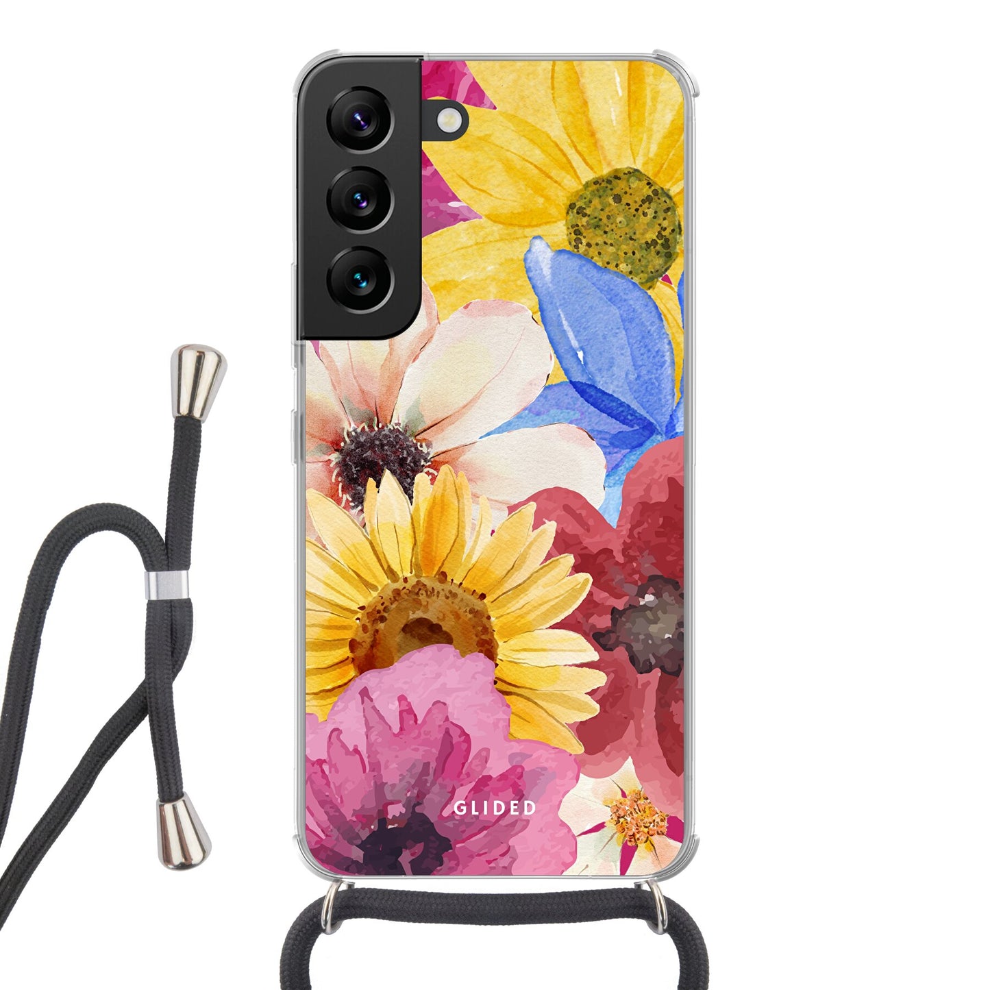 Bouquet - Samsung Galaxy S22 - Crossbody case mit Band