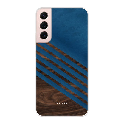 Blue Wood - Samsung Galaxy S22 Plus Handyhülle Hard Case