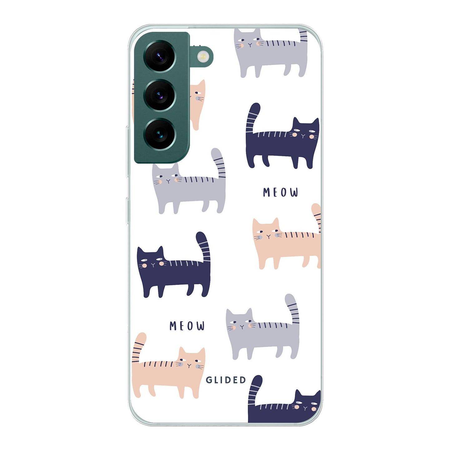 Purrfection - Samsung Galaxy S22 Handyhülle Soft case