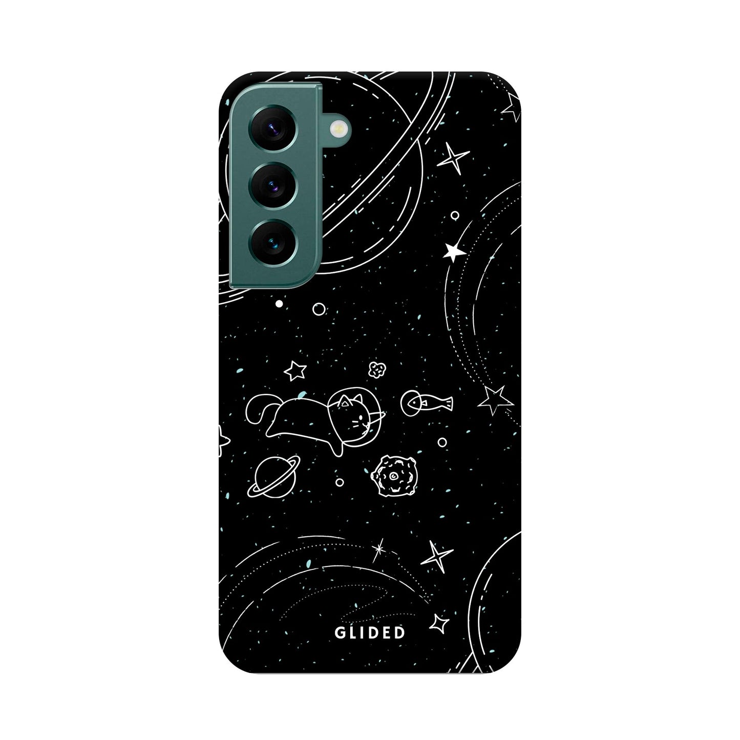 Cosmic Cat - Samsung Galaxy S22 Handyhülle Tough case