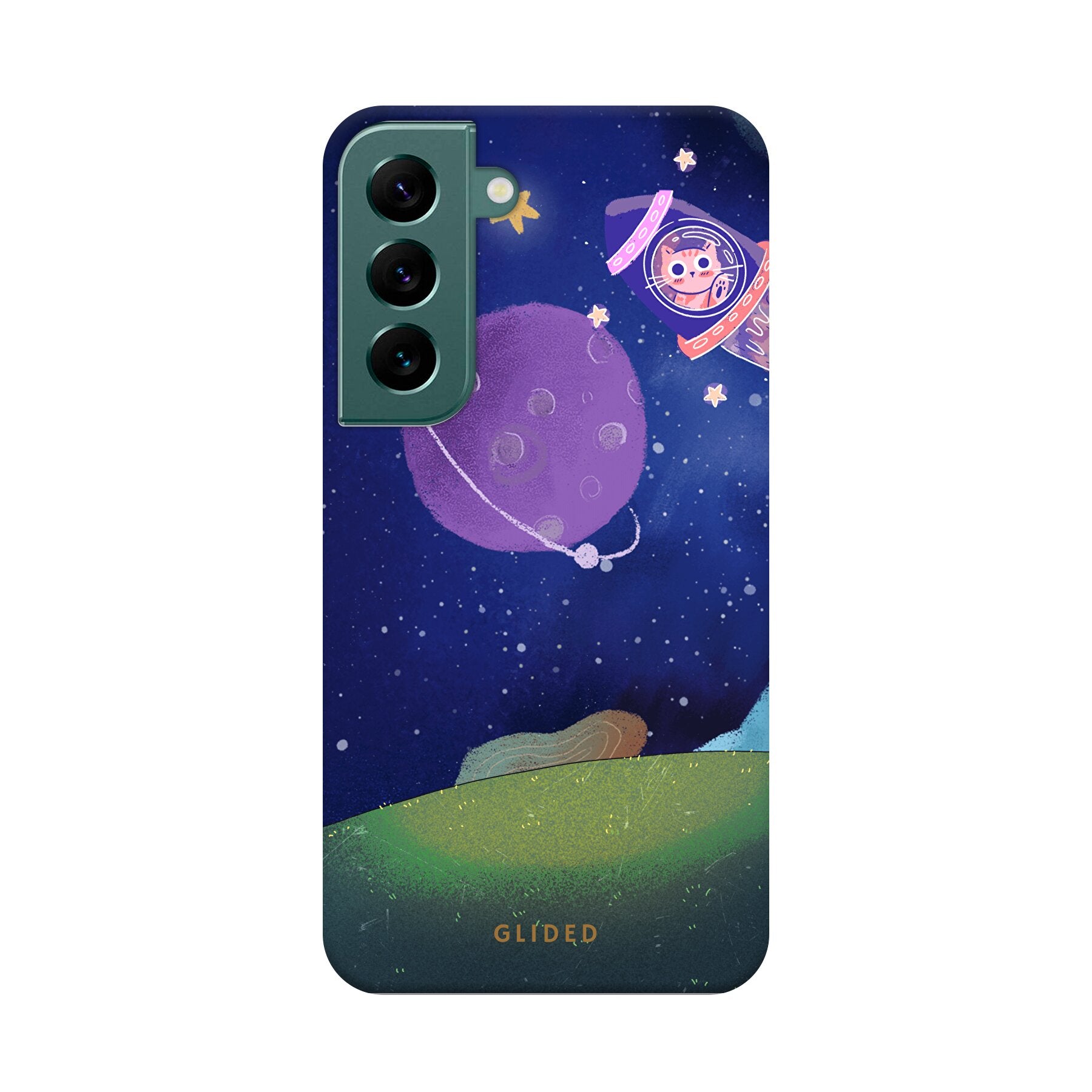 Galaxy Cat - Samsung Galaxy S22 Handyhülle Tough case