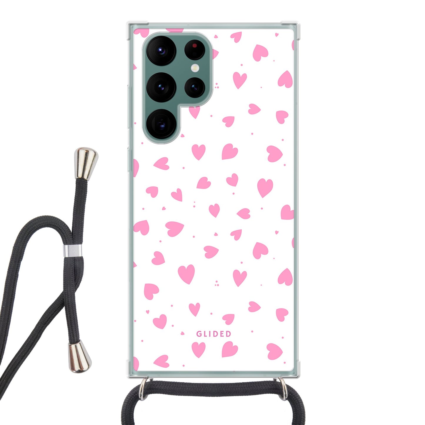 Infinite Love - Samsung Galaxy S22 Ultra Handyhülle Crossbody case mit Band