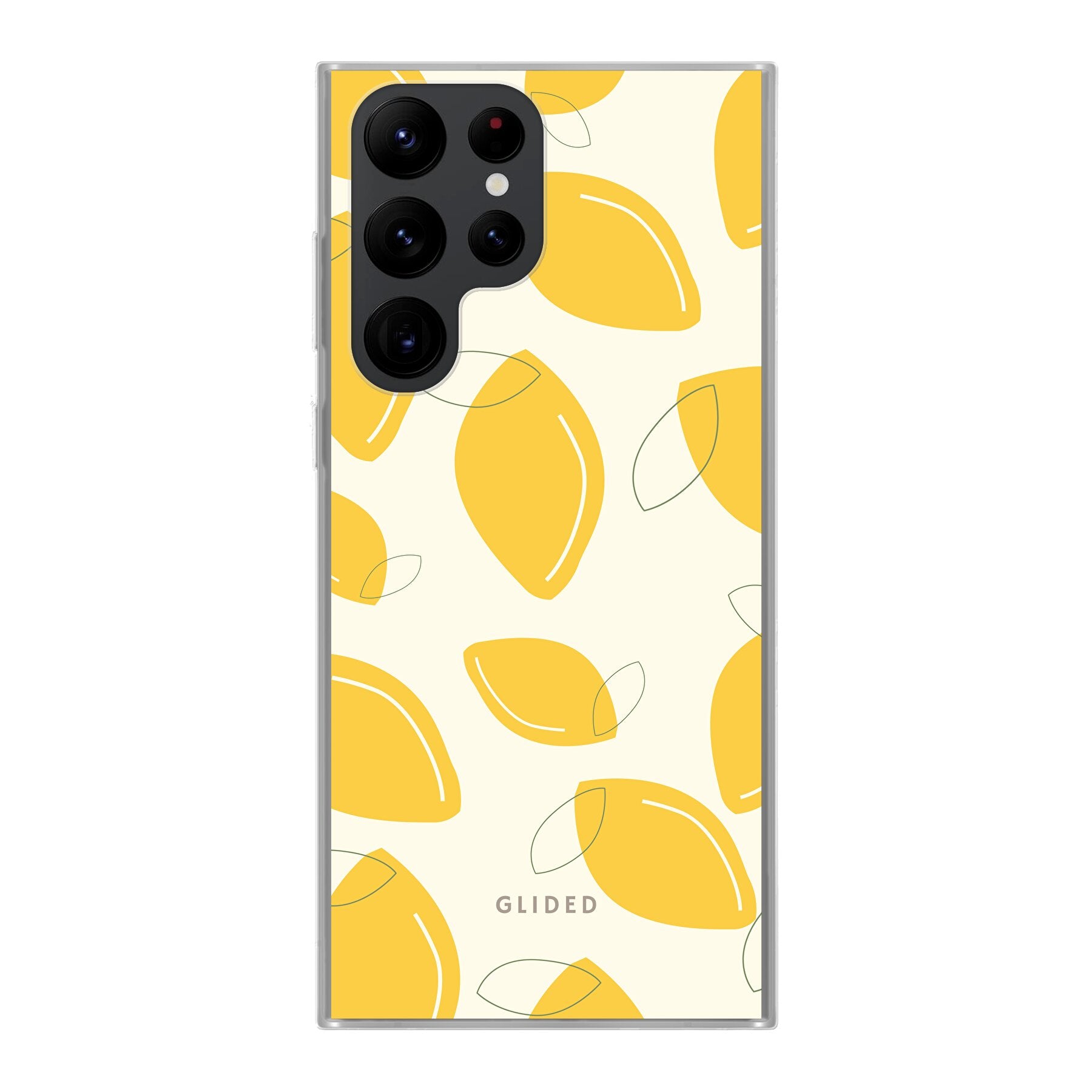 Abstract Lemon - Samsung Galaxy S22 Ultra - Hard Case