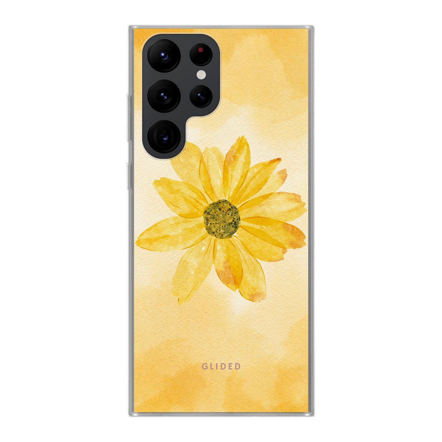 Yellow Flower - Samsung Galaxy S22 Ultra Handyhülle Hard Case